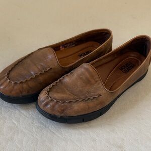 Brown Leather Moccasins